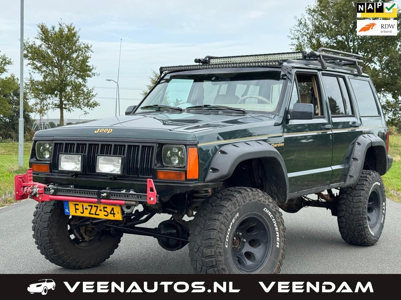 Jeep Cherokee - 4.0i Off Road 4X4 Lift Kit LED Terrein - AutoWereld.nl