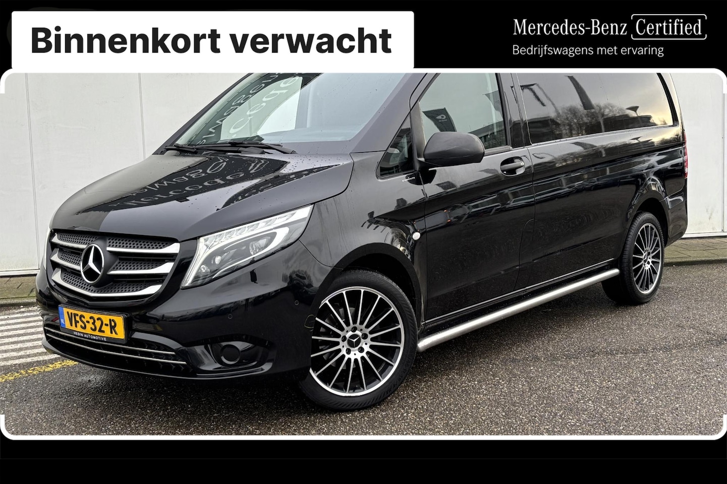 Mercedes-Benz Vito - 114 L2 Automaat | LED | Climate Control | Lichtmetalen Wielen | Sidebars | Camera | Parkee - AutoWereld.nl