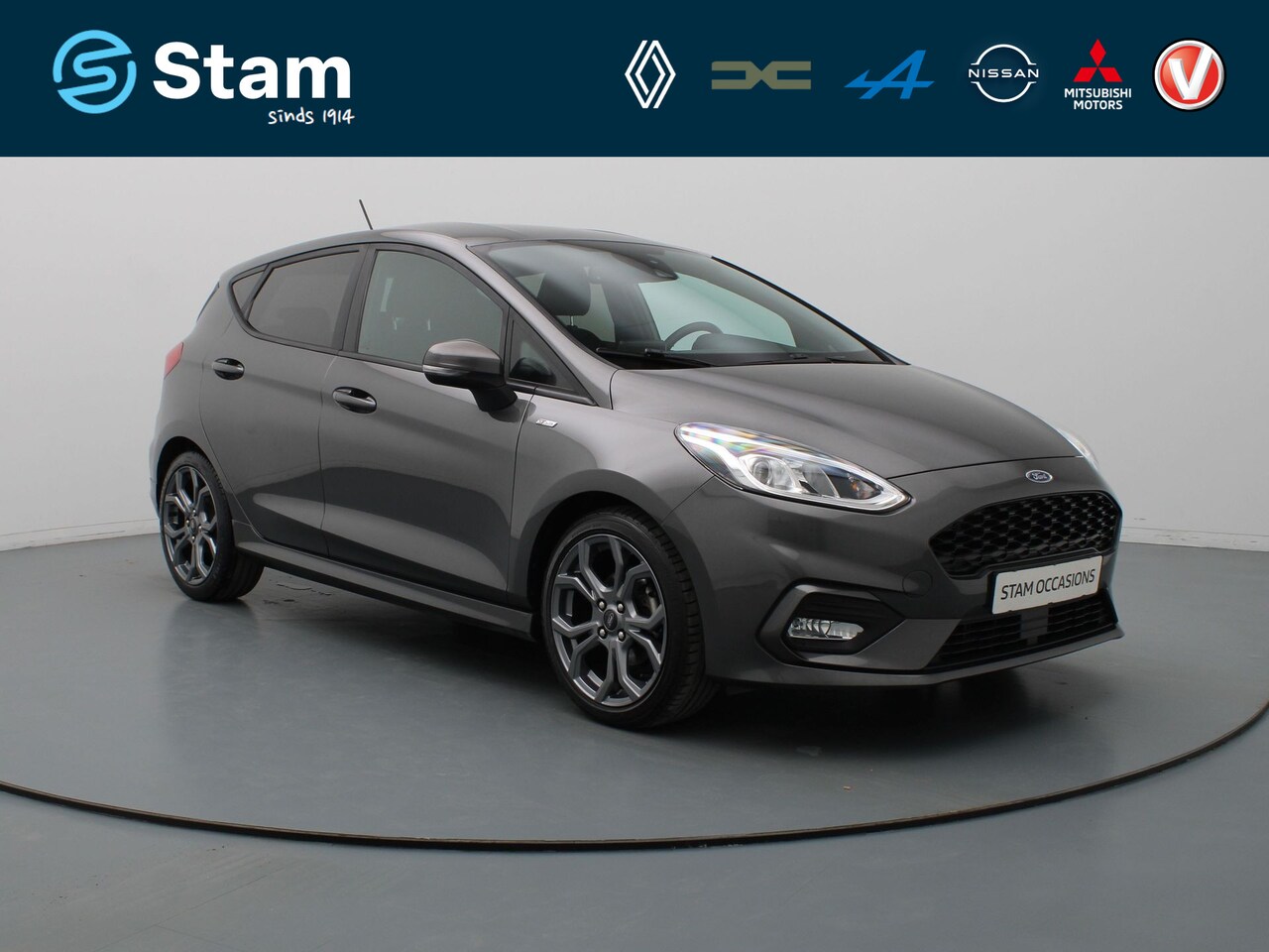 Ford Fiesta - 1.0 EcoBoost ST-Line Carplay | Climate | Cruise | Parksens. achter | 17" Velgen - AutoWereld.nl