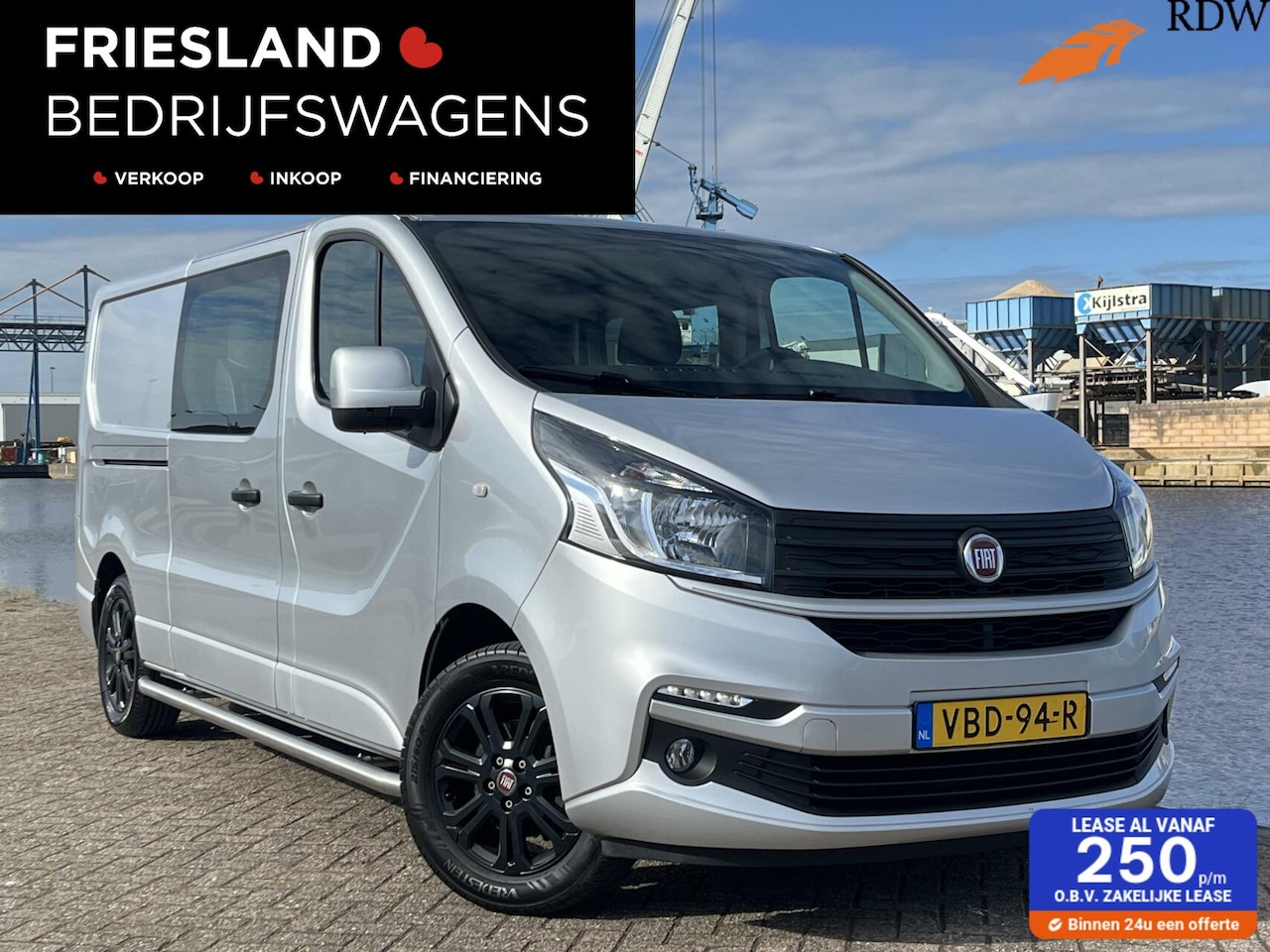 Fiat Talento - 1.6 EcoJet 125pk L2H1 Dubbele Cabine Business Pro Trekhaak/Cruise/Bluetooth/Side-Bars/Airc - AutoWereld.nl