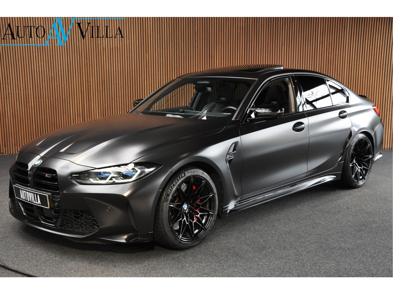 BMW M3 - 3-serie Competition Panodak Leer Laser LED 360° ACC HUD - AutoWereld.nl