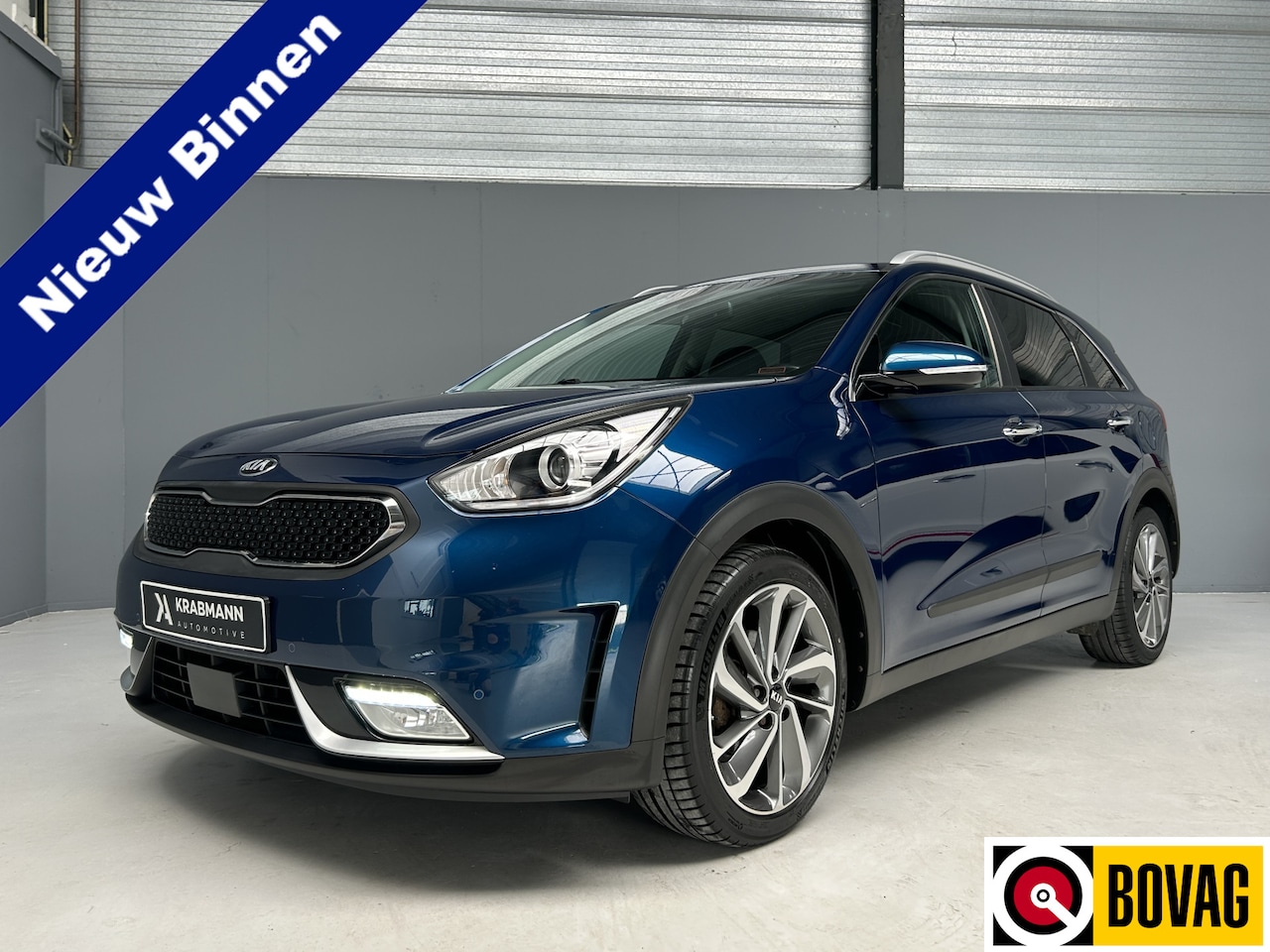 Kia Niro - 1.6 GDi PHEV DynamicPlusLine Rijklaar|JBL|Navi|Adapt-Cruise|Stoel/Stuurverwarming - AutoWereld.nl