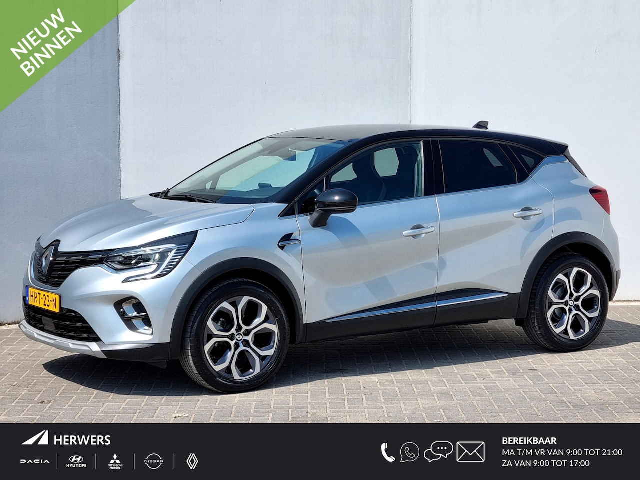 Renault Captur - 1.3 mild hybrid 160 techno Automaat / 1500KG Trekgewicht / Navigatie / Camera / Cruise Con - AutoWereld.nl