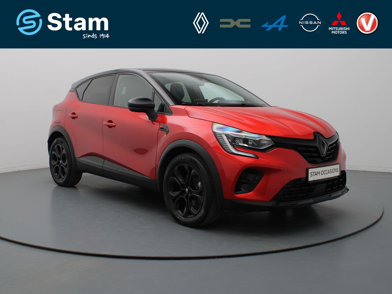 Renault Captur - 1.6 E-Tech plug-in hybrid 160 SL Rive Gauche 360° Camera | Cruise | Navi | Parkeersens. v+ - AutoWereld.nl
