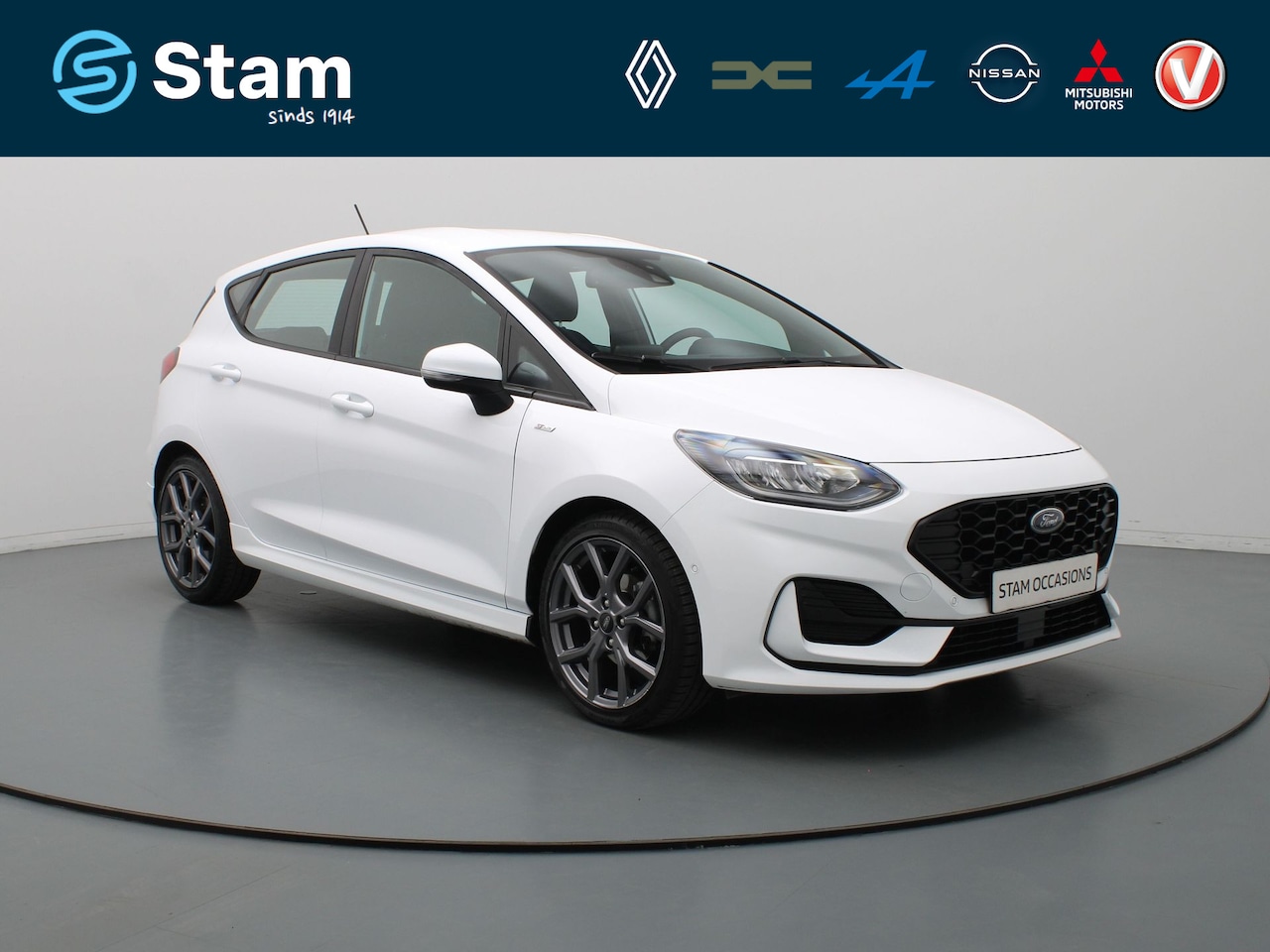 Ford Fiesta - 124pk EcoBoost Hybrid ST-Line B&O | Camera | Adapt. Cruise | Parkeersens. v+a | Stoel-/stu - AutoWereld.nl
