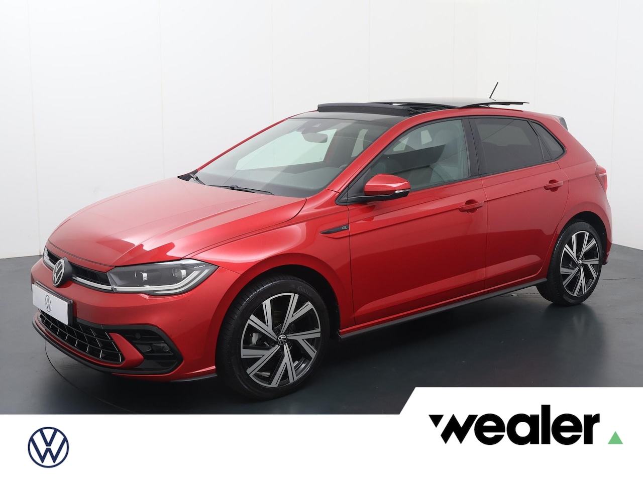 Volkswagen Polo - 1.0 TSI R-Line | 95 PK | Automaat | Panoramadak | Matrix LED | Navigatiesysteem | - AutoWereld.nl