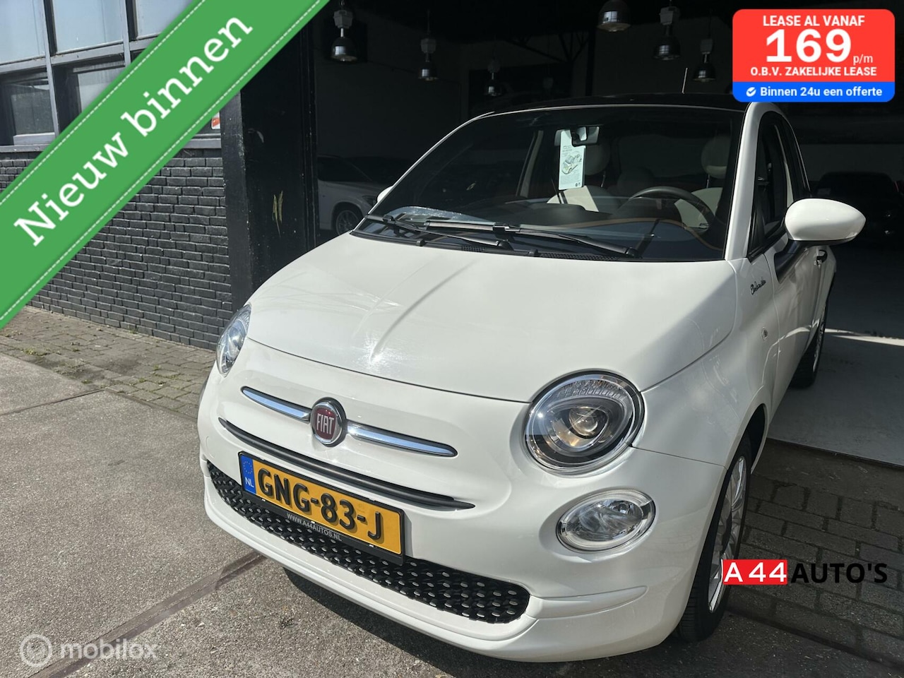 Fiat 500 - 1.0 Hybrid Dolcevita*SLECHTS 42348KM*PRIJS INCL BTW - AutoWereld.nl