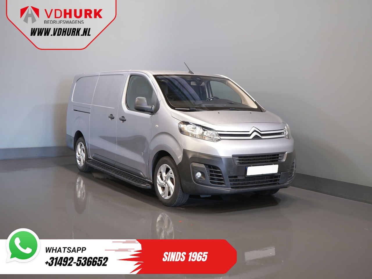 Citroën Jumpy - 2.0 HDI 180 pk Aut. L3 DB Riem VV/ Carplay/ 2.5t Trekverm./ Camera/ PDC/ Stoelverw./ 17"LM - AutoWereld.nl