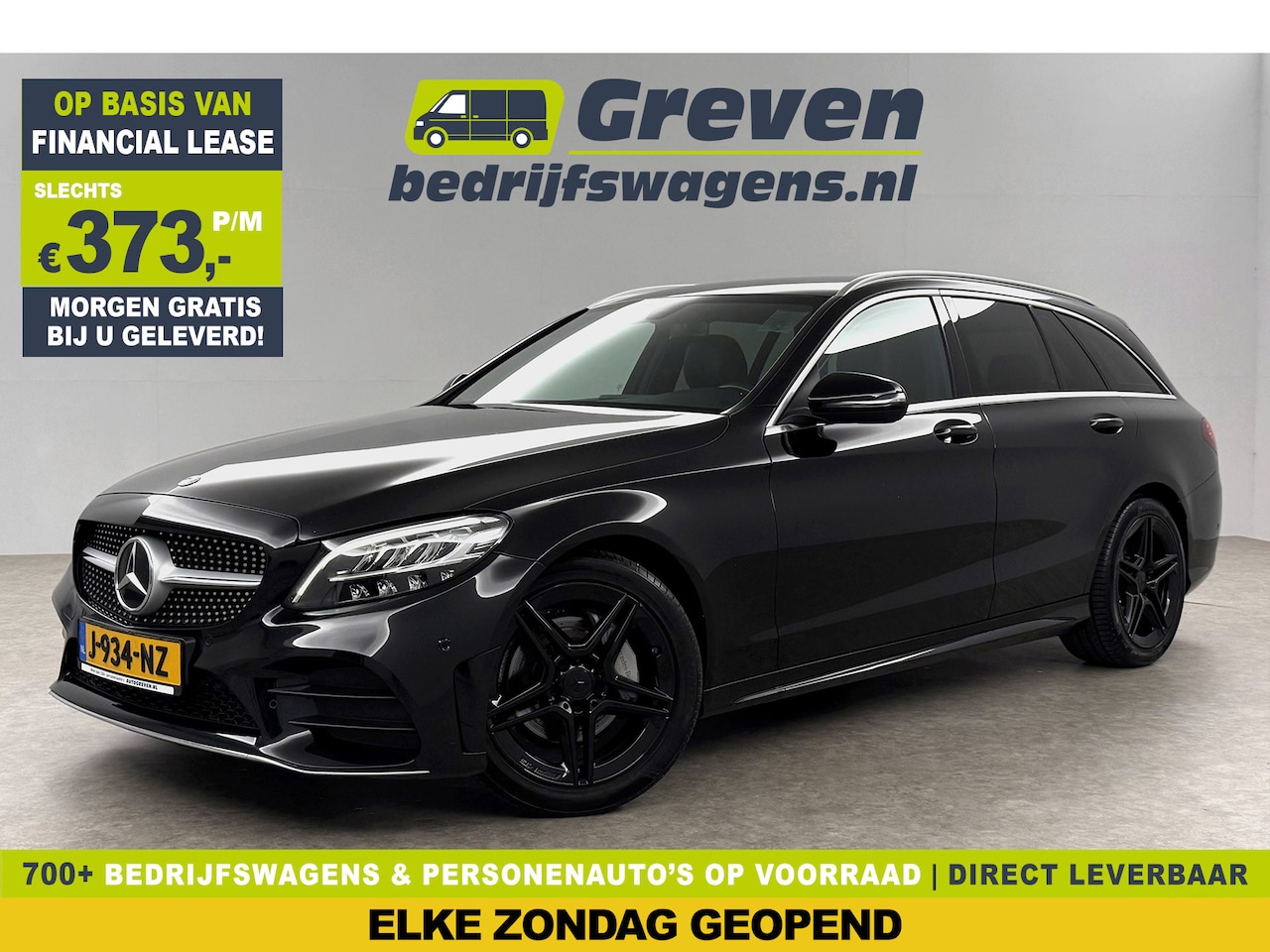 Mercedes-Benz C-klasse - AMG Camera Trekhaak LED Virtual Cruise Clima Navi PDC 18''LMV - AutoWereld.nl