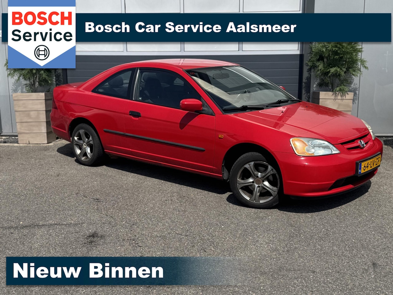 Honda Civic Coupé - 1.7i LS / AIRCO / ELEK.RAMEN/ - AutoWereld.nl