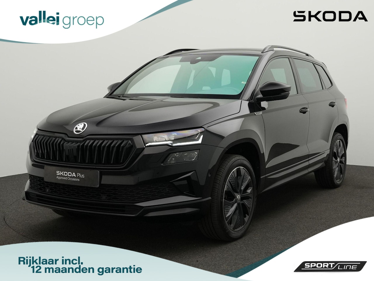 Skoda Karoq - Sportline Business 1.5 TSI 150 pk DSG | Trekhaak | Matrix LED | Rondomzicht camera | Stoel - AutoWereld.nl