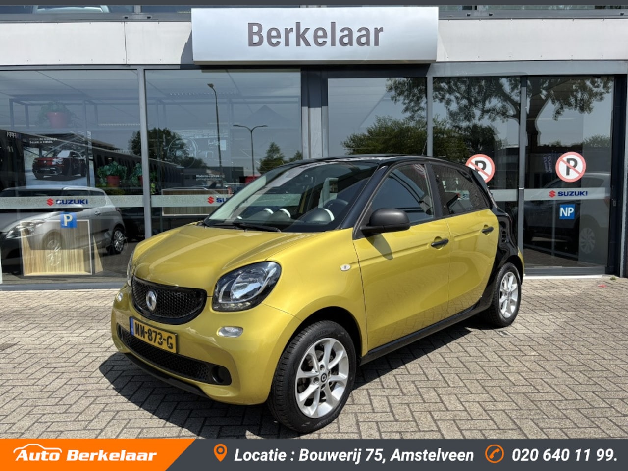 Smart Forfour - 1.0 Pure Automaat | Hill Hold | Airco | Cruise control - AutoWereld.nl