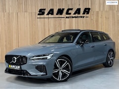 Volvo V60 - 2.0 T8 Recharge AWD R-Design NEW MODEL LONG RANGE 455 PK|PANO|H&K|STOELVENTILATIE|FUL LED|