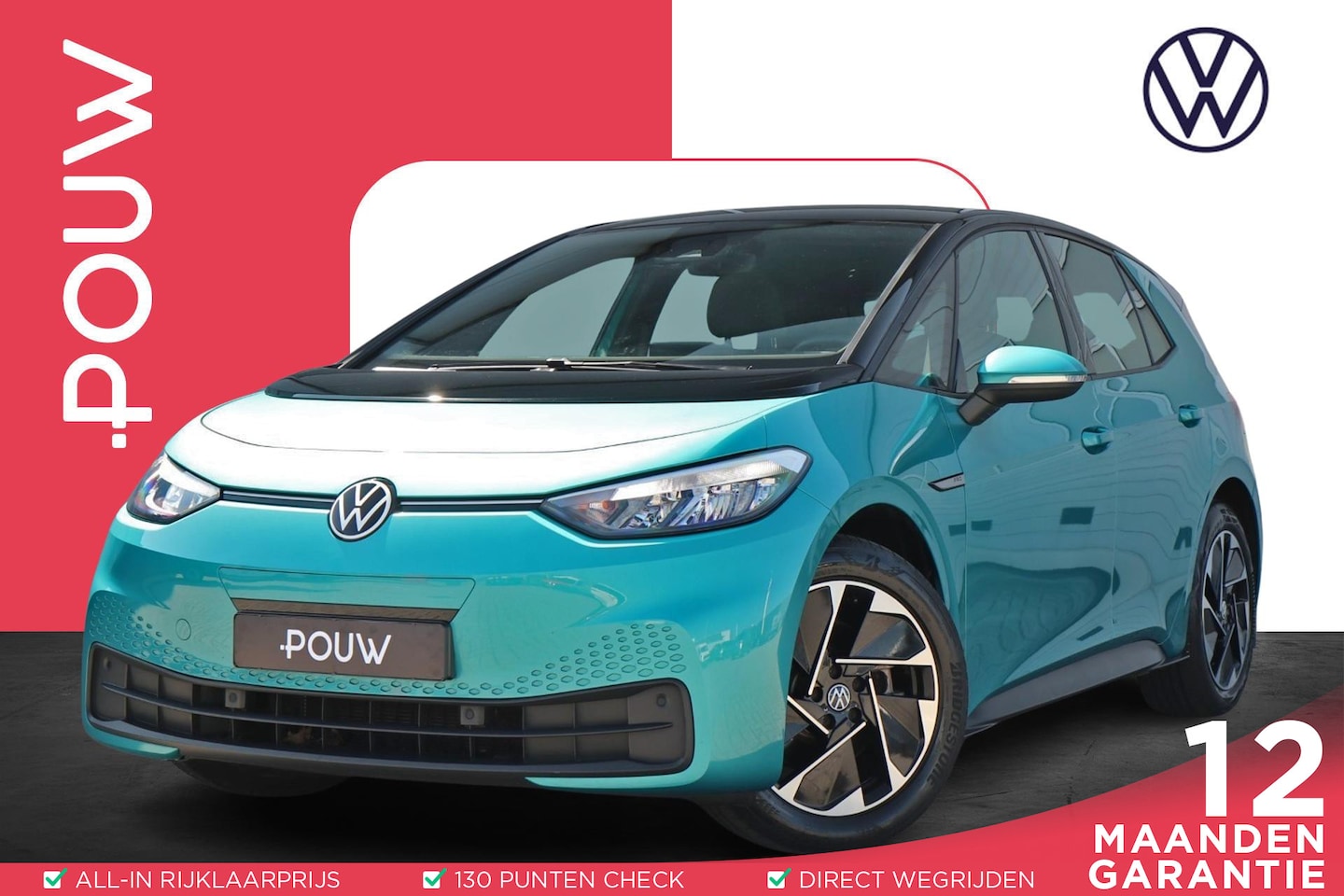 Volkswagen ID.3 - Life 204pk 58 kWh | SoH 94% | Navigatie | Stoelverwarming | Parkeersensoren - AutoWereld.nl