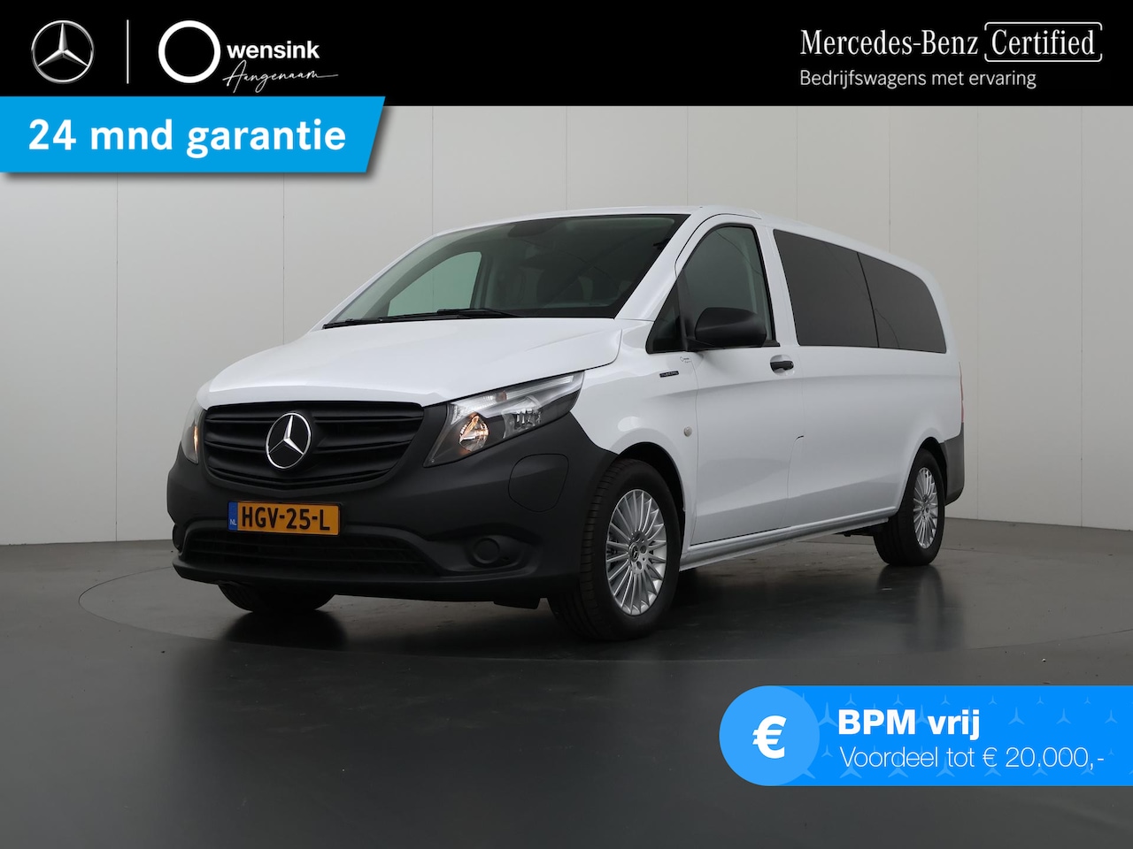 Mercedes-Benz eVito Tourer - PRO XL L3 90 kWh | 8-PERSONEN | €44.850,00 EX. BTW | ELEKT. SCHUIFDEUR RECHTS | PARKEERCAM - AutoWereld.nl