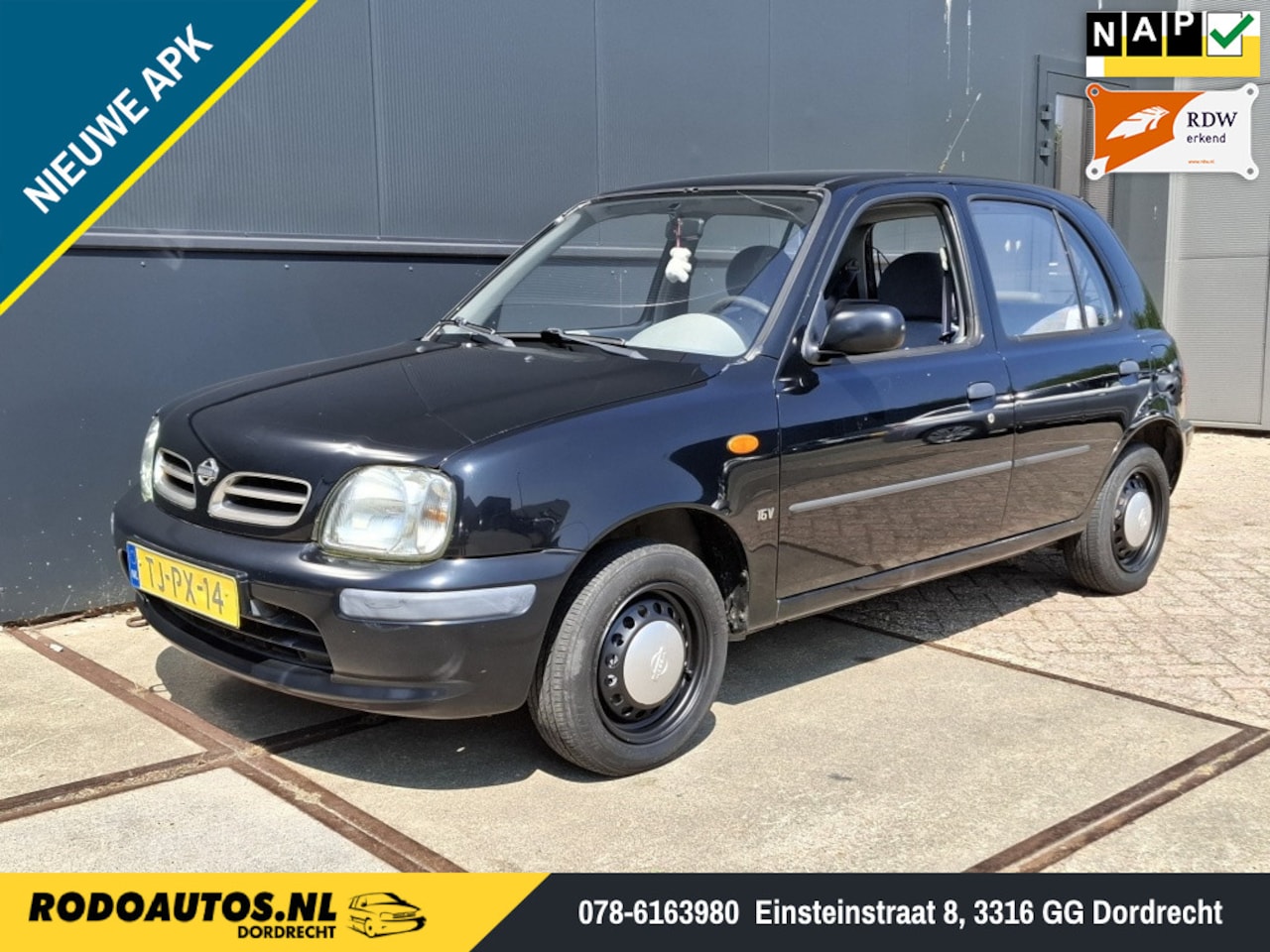 Nissan Micra - 1.0 GL 5-Deurs Stuurbekr. Nieuwe APK - AutoWereld.nl