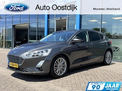Ford Focus - 1.0 EcoBoost Titanium 125PK Adaptieve Cruise Winterpack AGR Seats Head- Up Climate Navi Fu