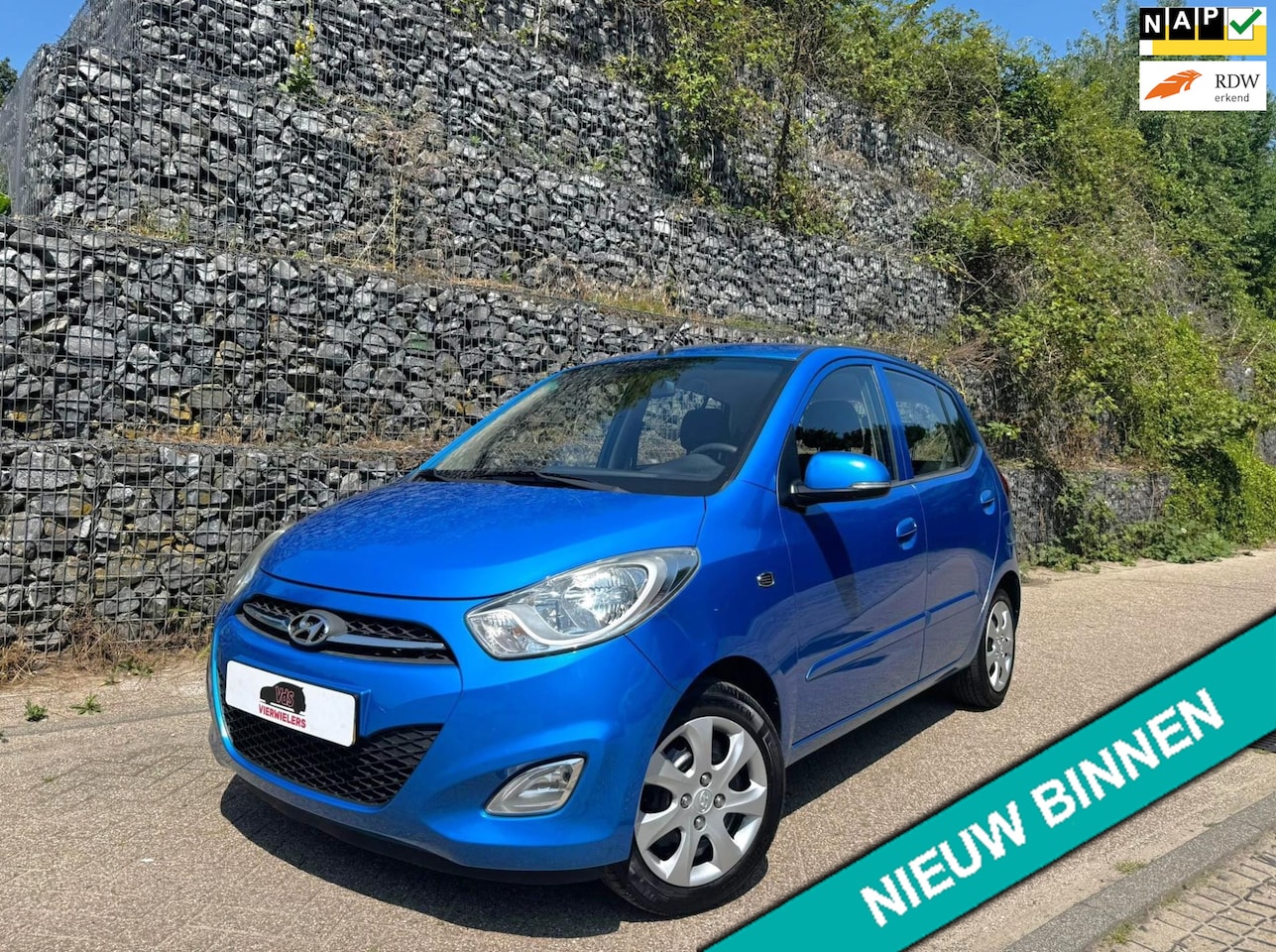 Hyundai i10 - 1.2 i-Motion Cool Airco KEURIGE AUTO BETAAL met in3 - AutoWereld.nl