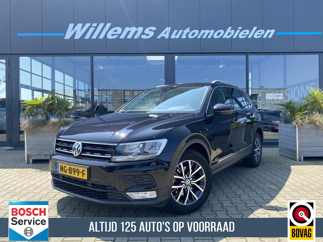 Volkswagen Tiguan - 1.4 TSI ACT Comfortline Stoel & Stuurverwarming , App Connect , Navigatie - AutoWereld.nl