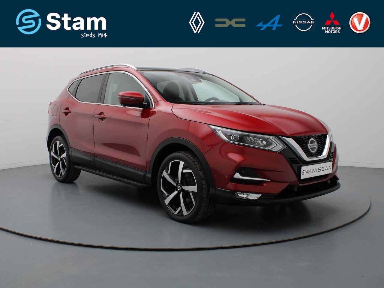 Nissan Qashqai - 160pk DIG-T Tekna AUTOMAAT 360° Camera | Climate | Navi | Panoramadak | Parksens. | Stoel- - AutoWereld.nl
