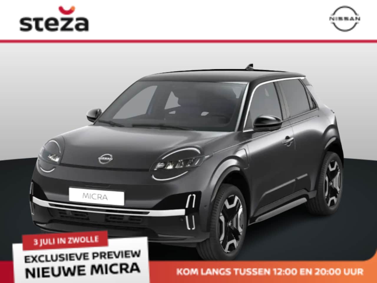 Nissan Micra - Engage 40 KWH! Nu te Pre-orderen bij Steza! - AutoWereld.nl