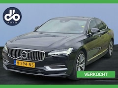 Volvo S90 - 2.0 T8 AWD Inscription OPENDAK I BEIGE LEER I TREKHAAK I ORG. NL + NAP I DEALER O.H