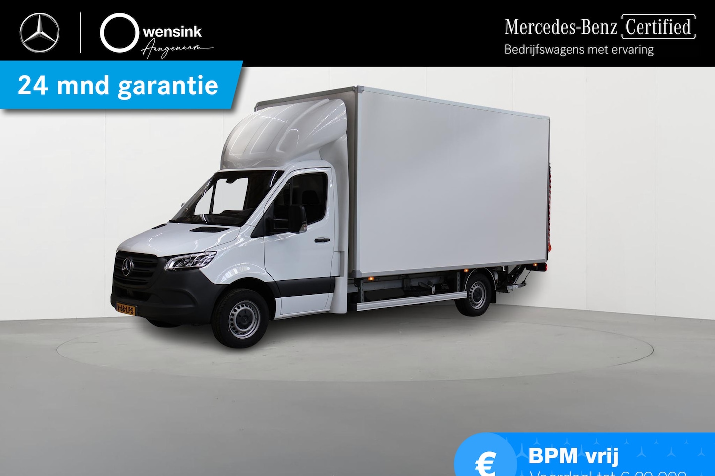 Mercedes-Benz Sprinter - 317 CDI Aut. | Bakwagen met DHollandia Laadklep | Zijdeur | NIEUW! | MBUX 10" | LED | Groo - AutoWereld.nl