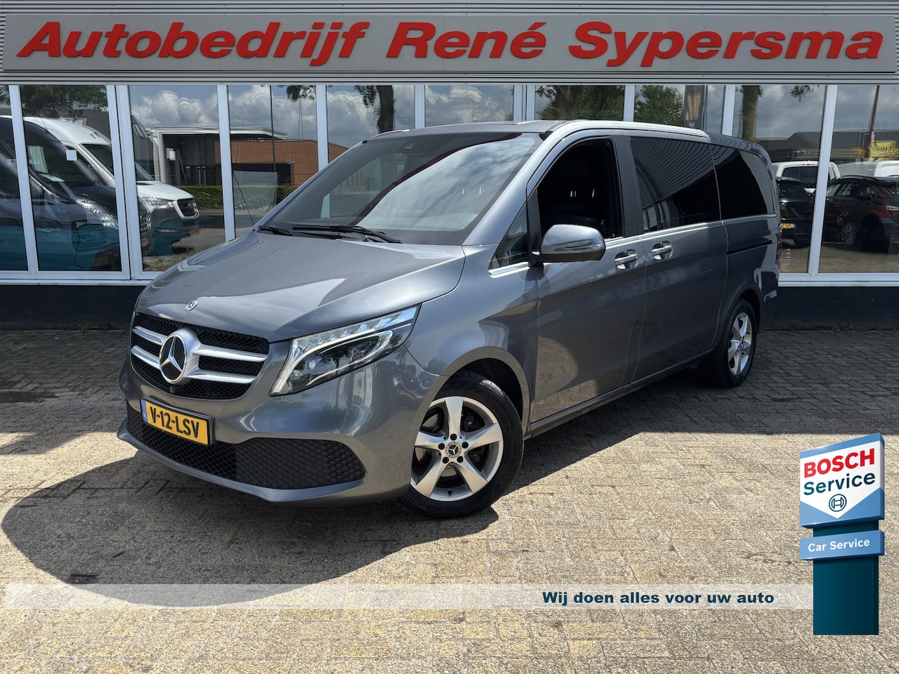 Mercedes-Benz V-klasse - 220d Lang DC | Parkeer Assist | Burmeister | Leder | Navi - AutoWereld.nl