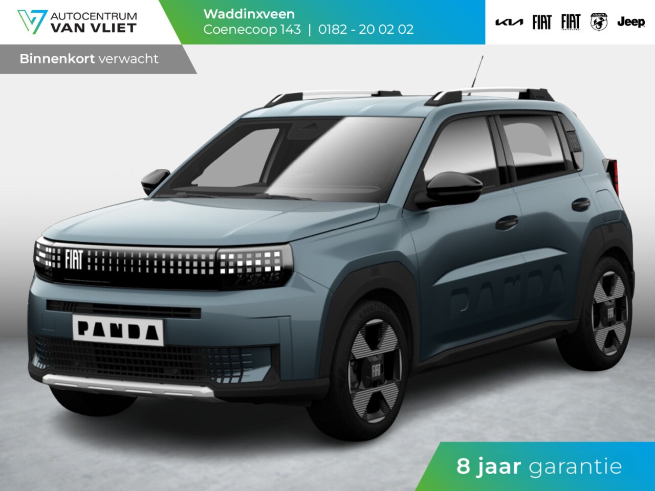 Fiat Grande Panda - La Prima 7.4 kW 44 kWh | Clima | Cruise | Camera | Apple Carplay | 17" | Navi | Winter Pac - AutoWereld.nl