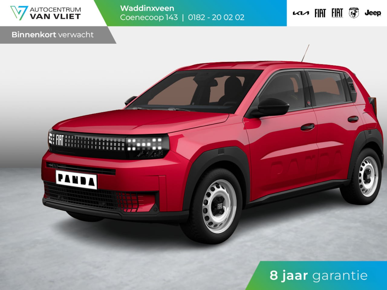 Fiat Grande Panda - Red 44 kWh | Airco | Cruise | Apple Carplay | 16" | PDC | Private Lease € 365,-* - AutoWereld.nl