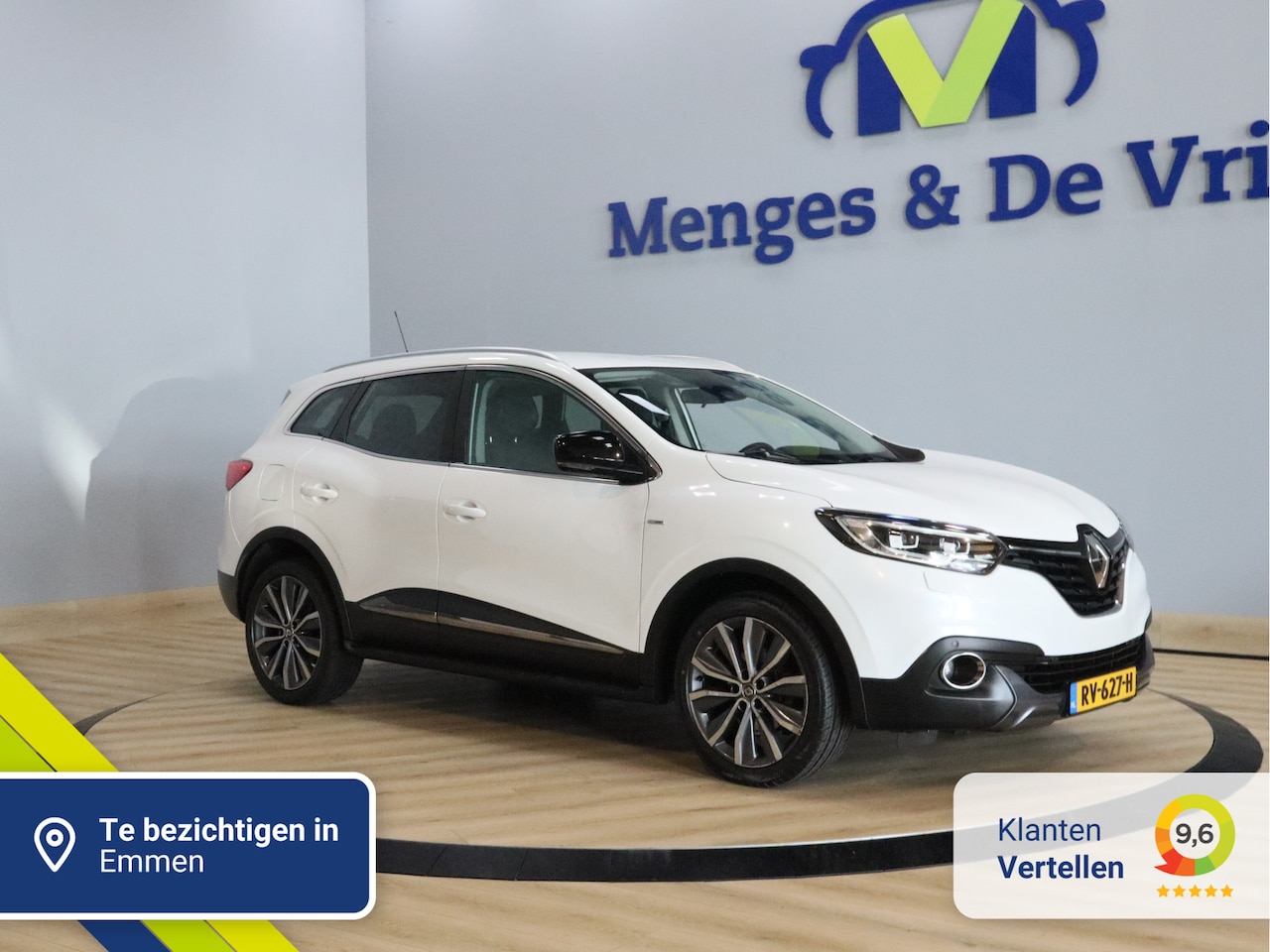 Renault Kadjar - 1.5 dCi Bose Airco ECC | LED | Stoelverwarming | Keyles | Navigatie | DAB | Camera | Isofi - AutoWereld.nl