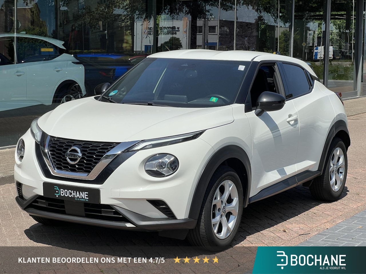 Nissan Juke - 1.0 DIG-T N-Connecta | Cruise Control | Carplay | Lichtmetalen velgen | - AutoWereld.nl