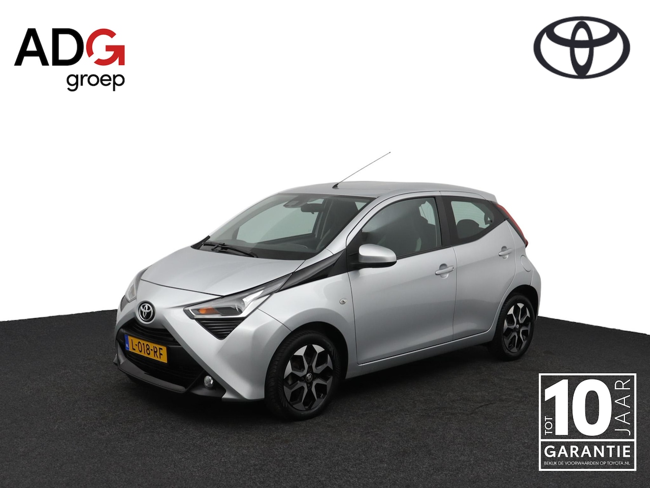 Toyota Aygo - 1.0 VVT-i x-cite | Apple carplay - Android auto | Airco | Lichtmetalen velgen | - AutoWereld.nl