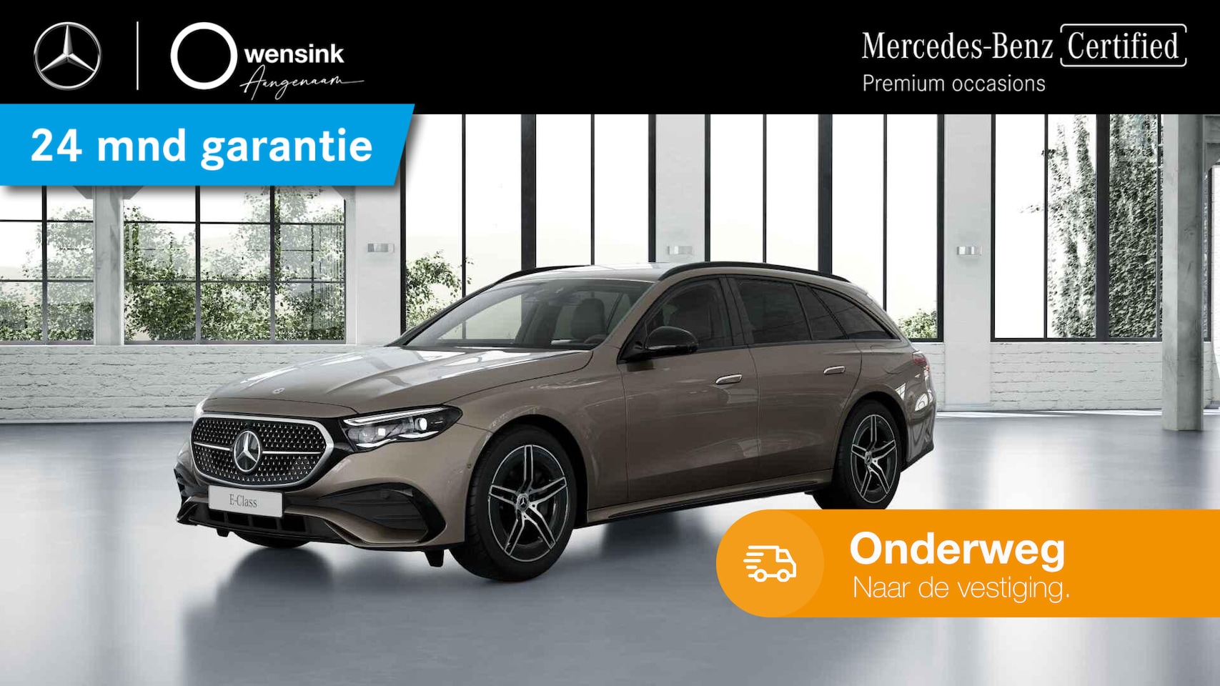 Mercedes-Benz E-klasse Estate - 300 e AMG Line | Trekhaak | Night pakket | Keyless | Memory | 360 graden camera | - AutoWereld.nl