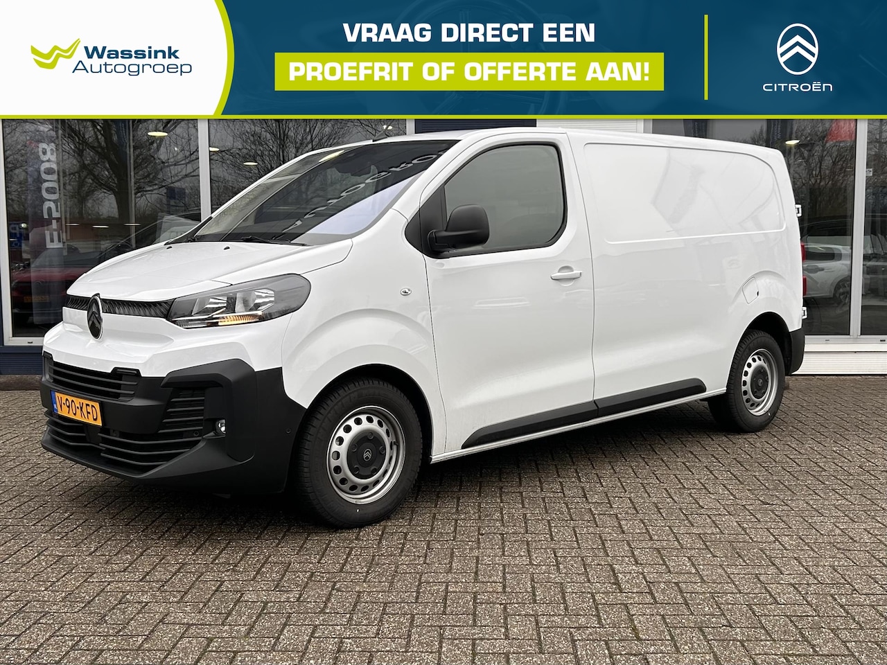 Citroën Jumpy - GB 2.0 BlueHDi 145pk L2 Automaat | Navigatie | Airco | Cruise controle | Apple Carplay + A - AutoWereld.nl