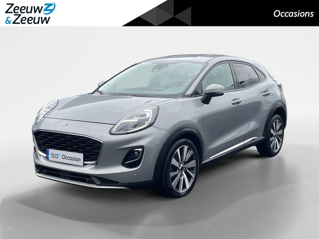 Ford Puma - 1.0 EcoBoost Titanium X 125pk automaat | Stoel- stuur en voorruitverwarming | Navigatie | - AutoWereld.nl