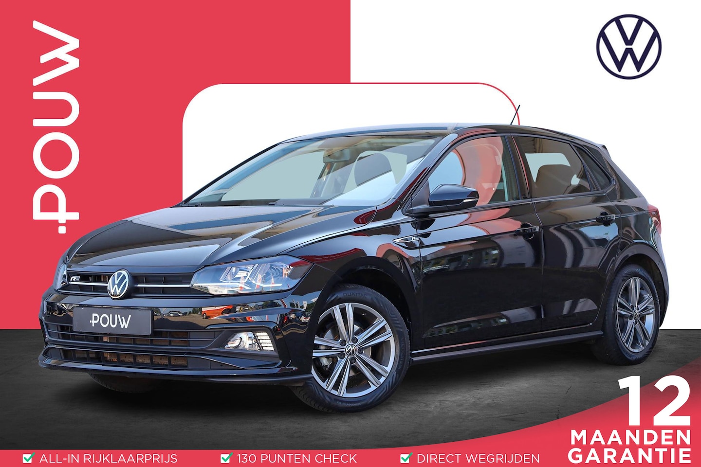 Volkswagen Polo - 1.0 TSI 95pk R-Line Edition | Adaptieve Cruise Control | Navigatie - AutoWereld.nl