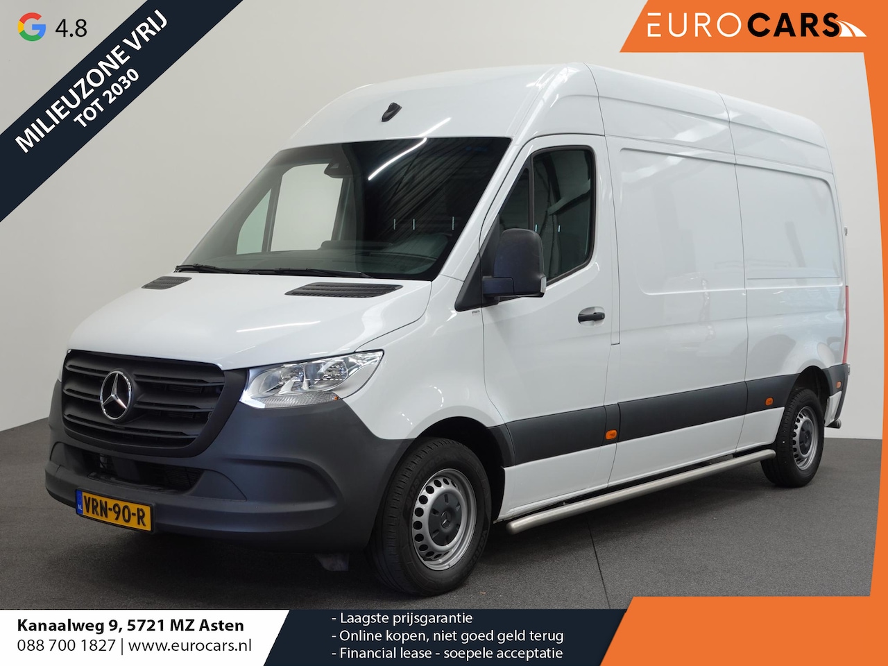 Mercedes-Benz Sprinter - L2H2 Automaat Airco Cruise control  Navigatie Side bars - AutoWereld.nl