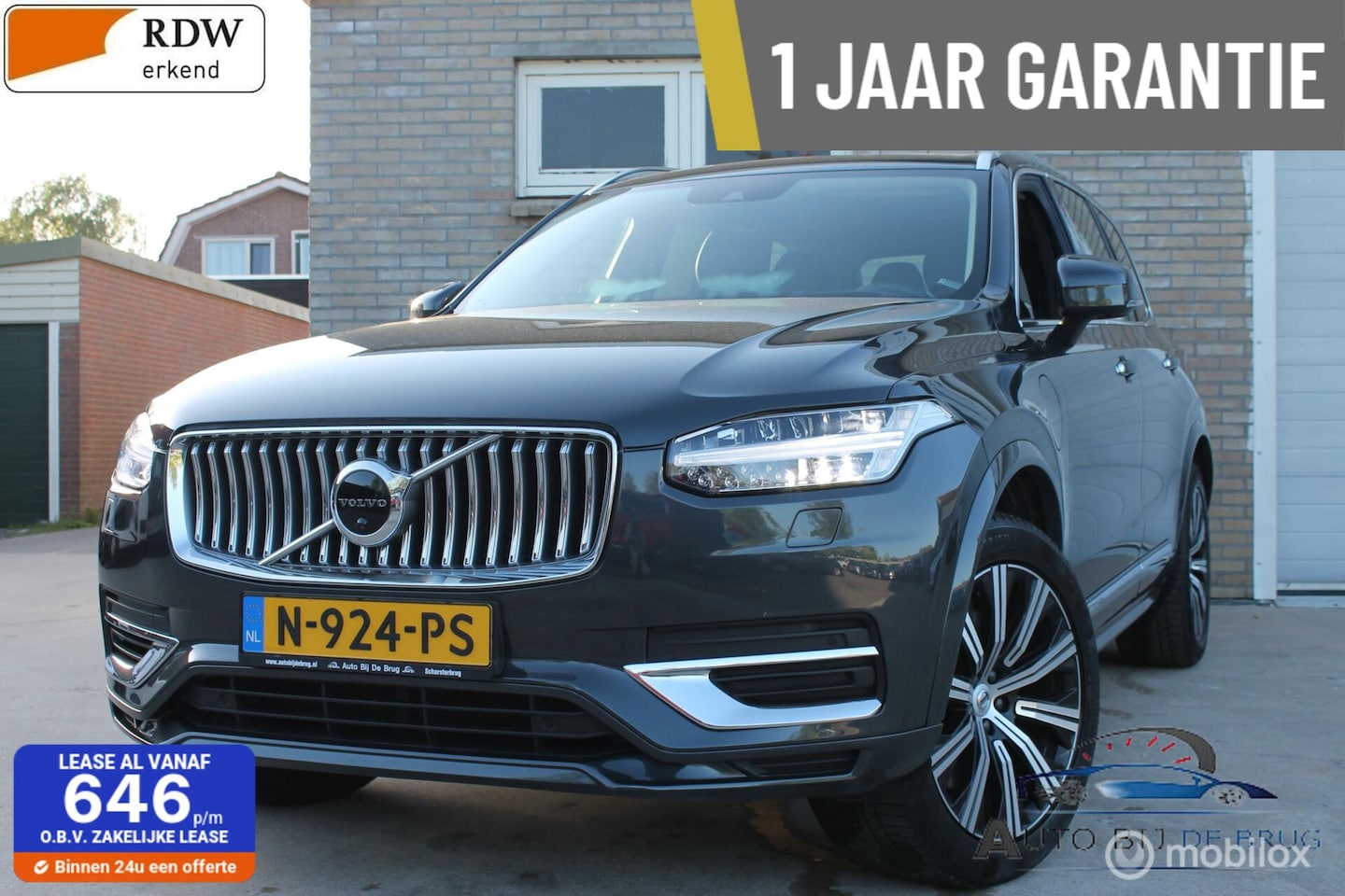 Volvo XC90 - 2.0 T8 Recharge AWD Inscription Exclusive 1 Jaar garantie - AutoWereld.nl