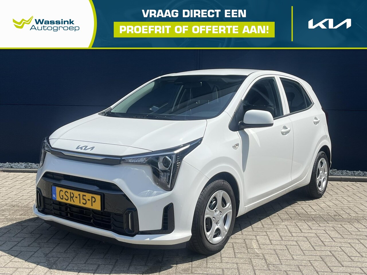 Kia Picanto - 1.0 DPi 63pk 4-zits DynamicLine | Navigatie | Parkeercamera | Cruise Control | - AutoWereld.nl