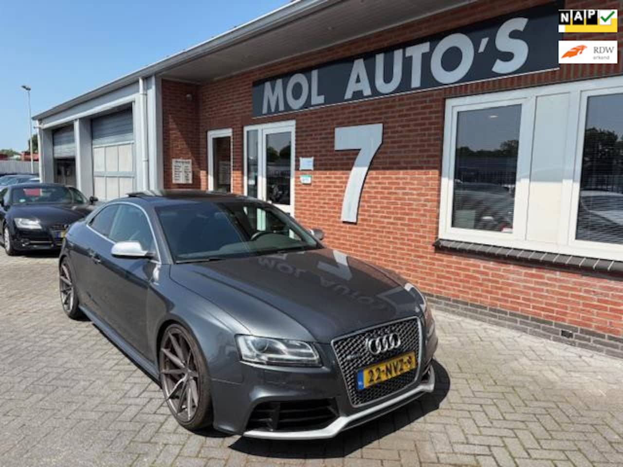 Audi A5 Coupé - 4.2 FSI RS5 quattro 4.2 FSI RS 5 quattro , 20" LMV , Panodak - AutoWereld.nl