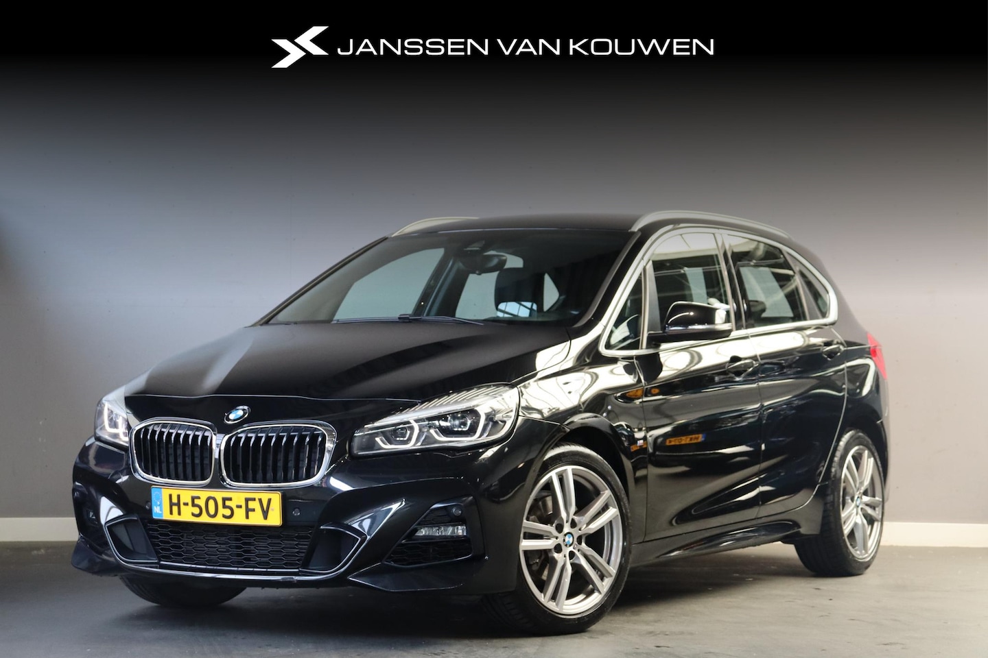 BMW 2-serie Active Tourer - 218i High Executive Edition Automaat Lederen Sportstoelen Stoelverwarming Head-Up LED Kopl - AutoWereld.nl