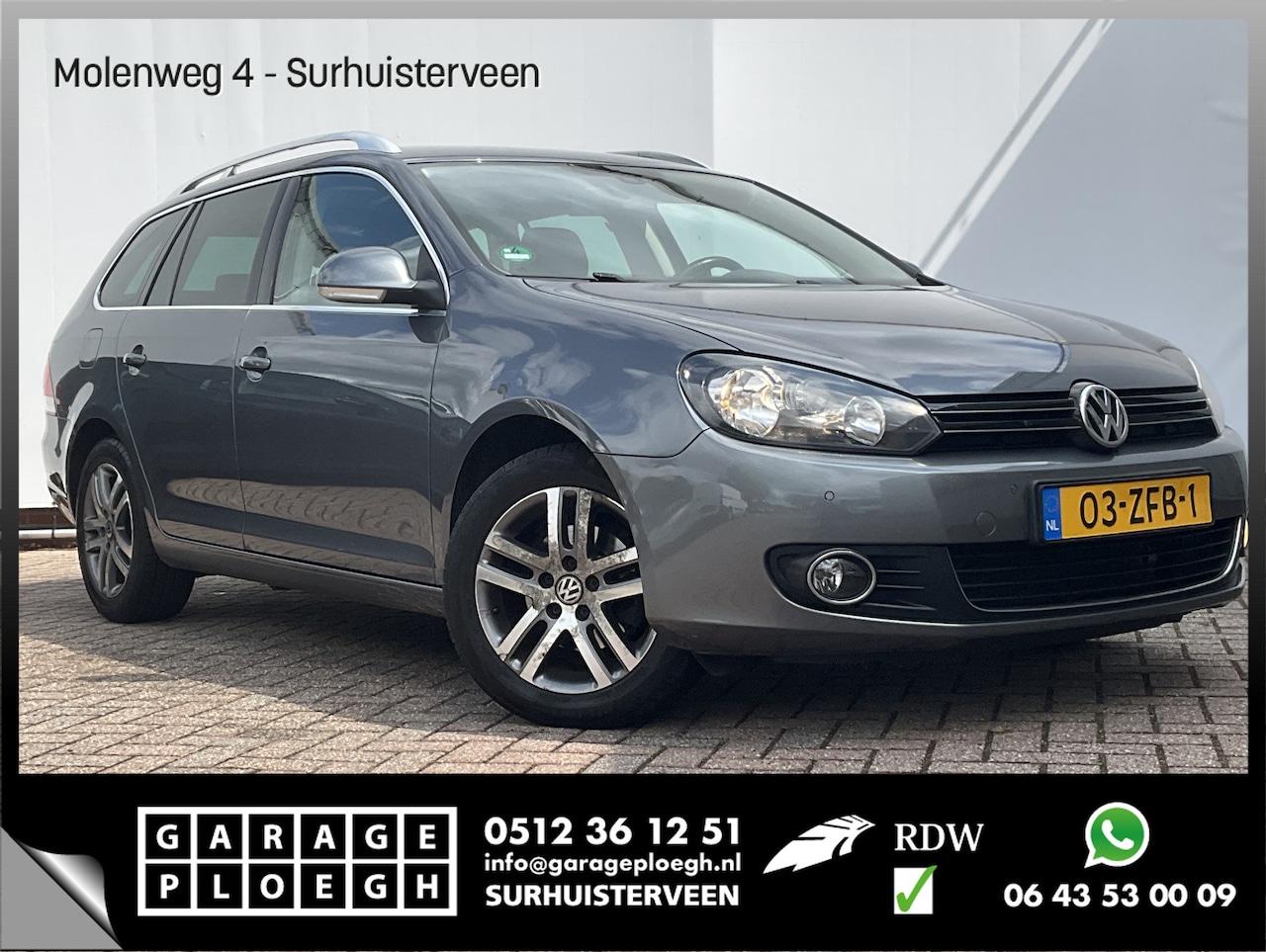 Volkswagen Golf Variant - 1.6 TDI Comfort Executive Line Nav/Cruise PDC Voll.Onderhouden! - AutoWereld.nl
