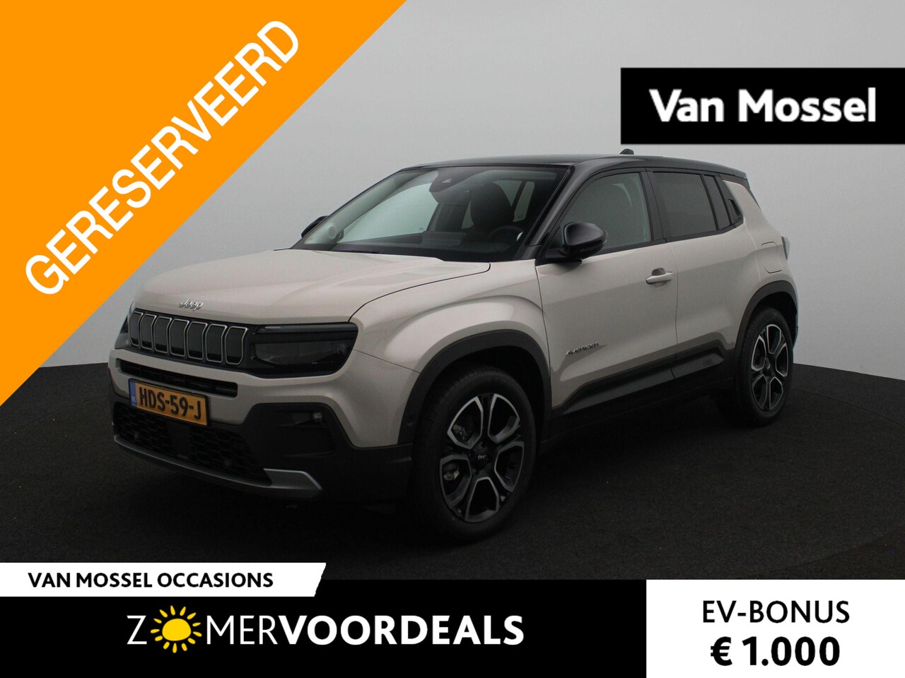 Jeep Avenger - Summit 54 kWh | Warmtepomp | Leder | Schuifdak | Stoelverwarming | - AutoWereld.nl