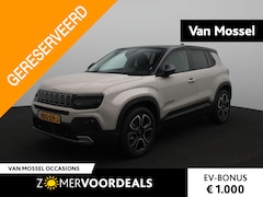 Jeep Avenger - Summit 54 kWh | Warmtepomp | Leder | Schuifdak | Stoelverwarming |
