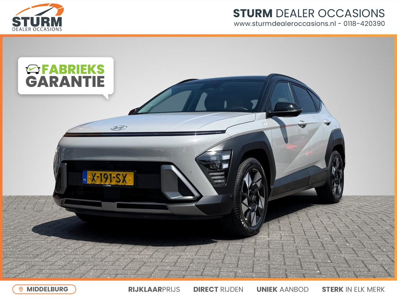 Hyundai Kona - 1.6 GDI HEV Premium 1.6 GDI HEV Premium - AutoWereld.nl