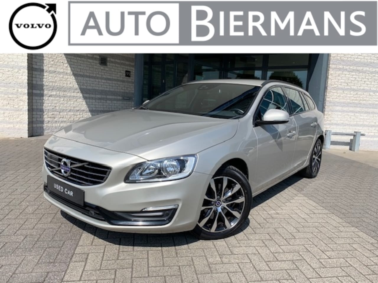 Volvo V60 - T3 152pk GT Polar+ Dynamic | Leder | Adapt.Cr.Contr. | Trekh. | Blis | All Seas.banden - AutoWereld.nl