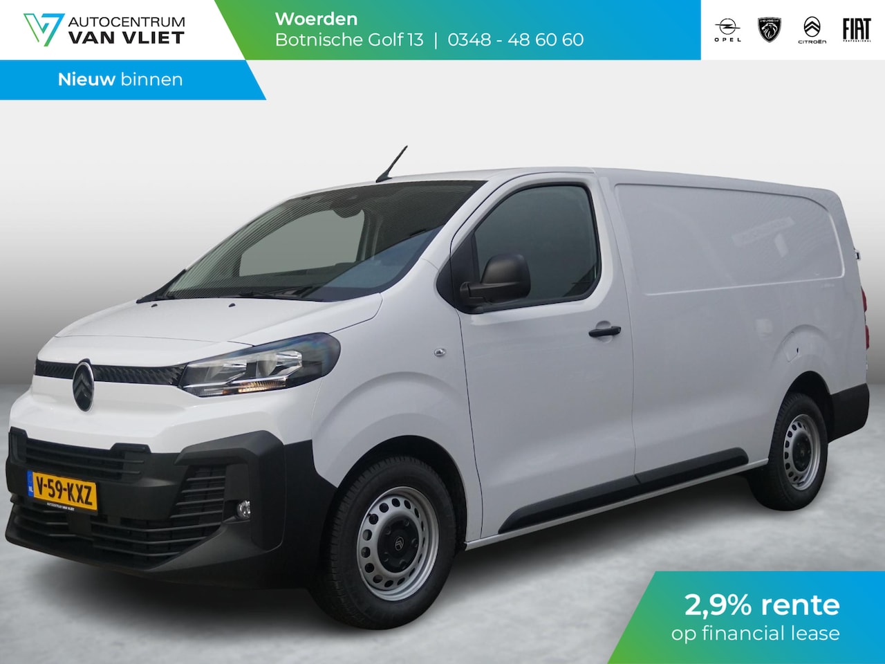 Citroën Jumpy - L3 2.0D 145 Pk. | 2,9% rente | Navi incl. Apple Carplay | laadruimtebetimmering | camera | - AutoWereld.nl