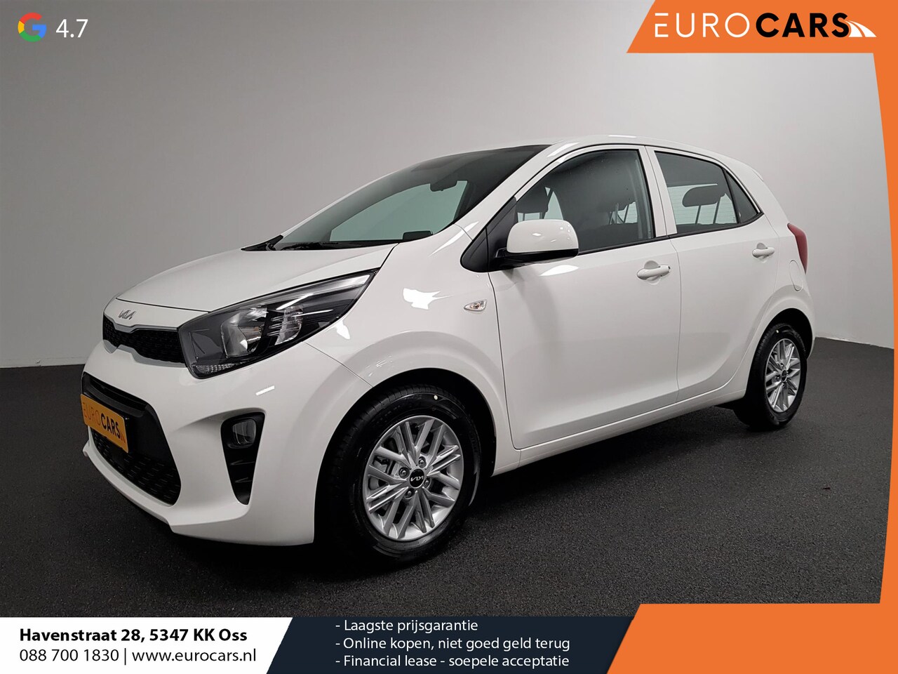 Kia Picanto - 1.0 DPi Automaat DynamicLine Navigatie Apple Carplay/Android Auto Airco Camera DAB Lichtme - AutoWereld.nl
