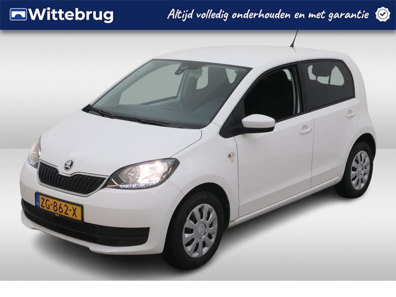 Skoda Citigo - 1.0 Ambition Plus Airco / Bluetooth / Extra getint glas / Cruise control / Sport stuur (Le - AutoWereld.nl